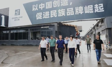 佛山三水区政府领导深入欧文莱调研，支持龙头企业稳步发展